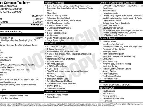 Used 2025 Jeep Compass Trailhawk image 57