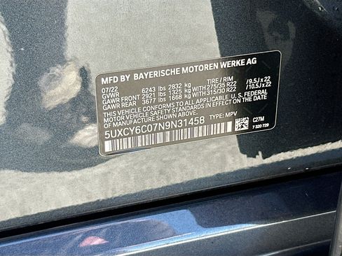 Used 2022 BMW X6 xDrive40i w/ M Sport Package AWD/4WD image 36