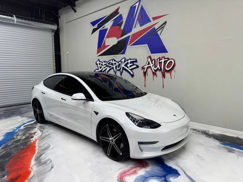 Used 2021 Tesla Model 3 Performance AWD/4WD image 3
