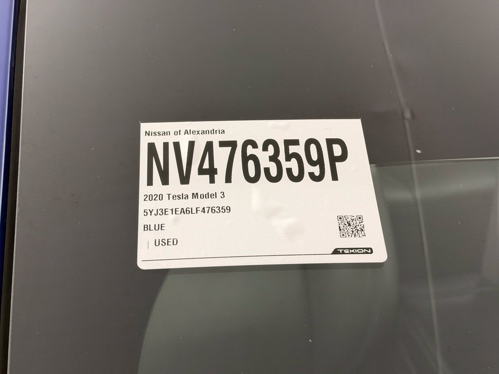 Used 2020 Tesla Model 3 Standard Range Plus RWD image 31