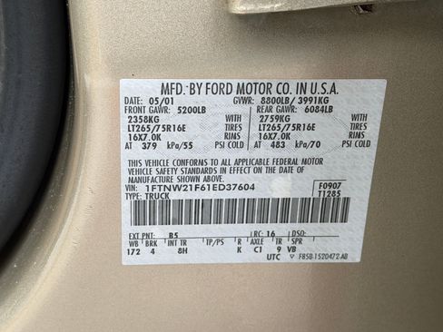 Used 2001 Ford F250 XL image 20