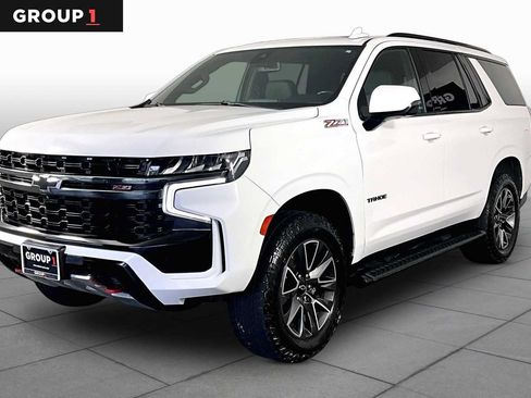 Used 2021 Chevrolet Tahoe Z71 w/ Luxury Package AWD/4WD image 1