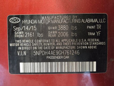 Used 2016 Hyundai Elantra SE FWD image 33