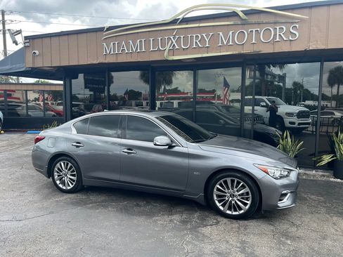 Used 2022 INFINITI Q50 Luxe w/ Cargo Package AWD/4WD image 1