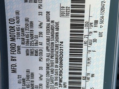 Used 2022 Ford Bronco Sport Outer Banks w/ Tech Package image 27