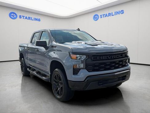 Certified 2025 Chevrolet Silverado 1500 Custom Trail Boss w/ Turbomax Blackout Package AWD/4WD image 14