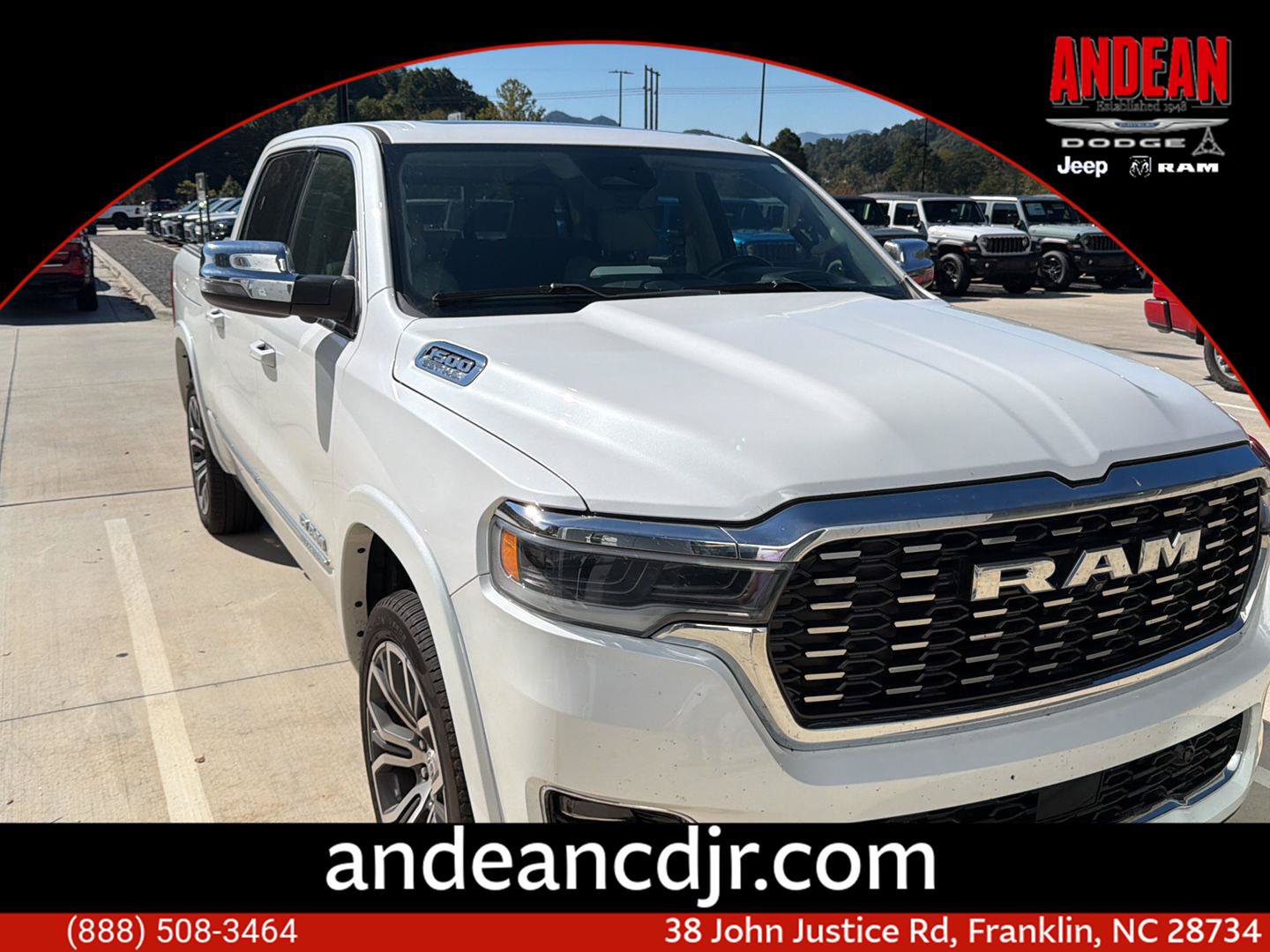Used 2025 RAM 1500 Tungsten w/ Bed Utility Group AWD/4WD image 1