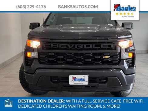 Certified 2023 Chevrolet Silverado 1500 Custom AWD/4WD image 3