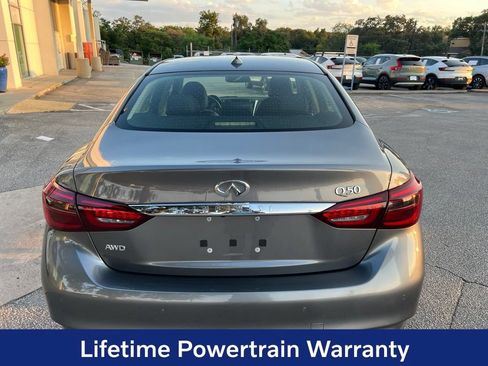 Used 2021 INFINITI Q50 Luxe w/ All Weather Package AWD/4WD image 6