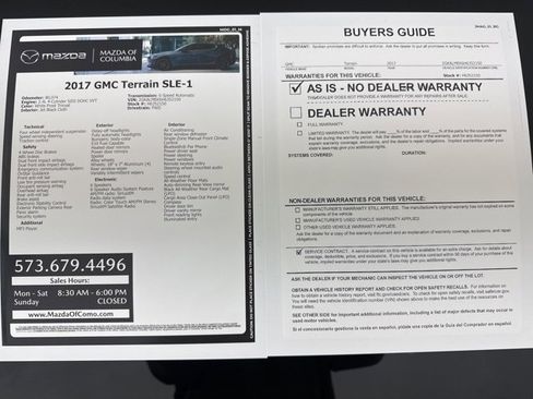 Used 2017 GMC Terrain SLE image 31