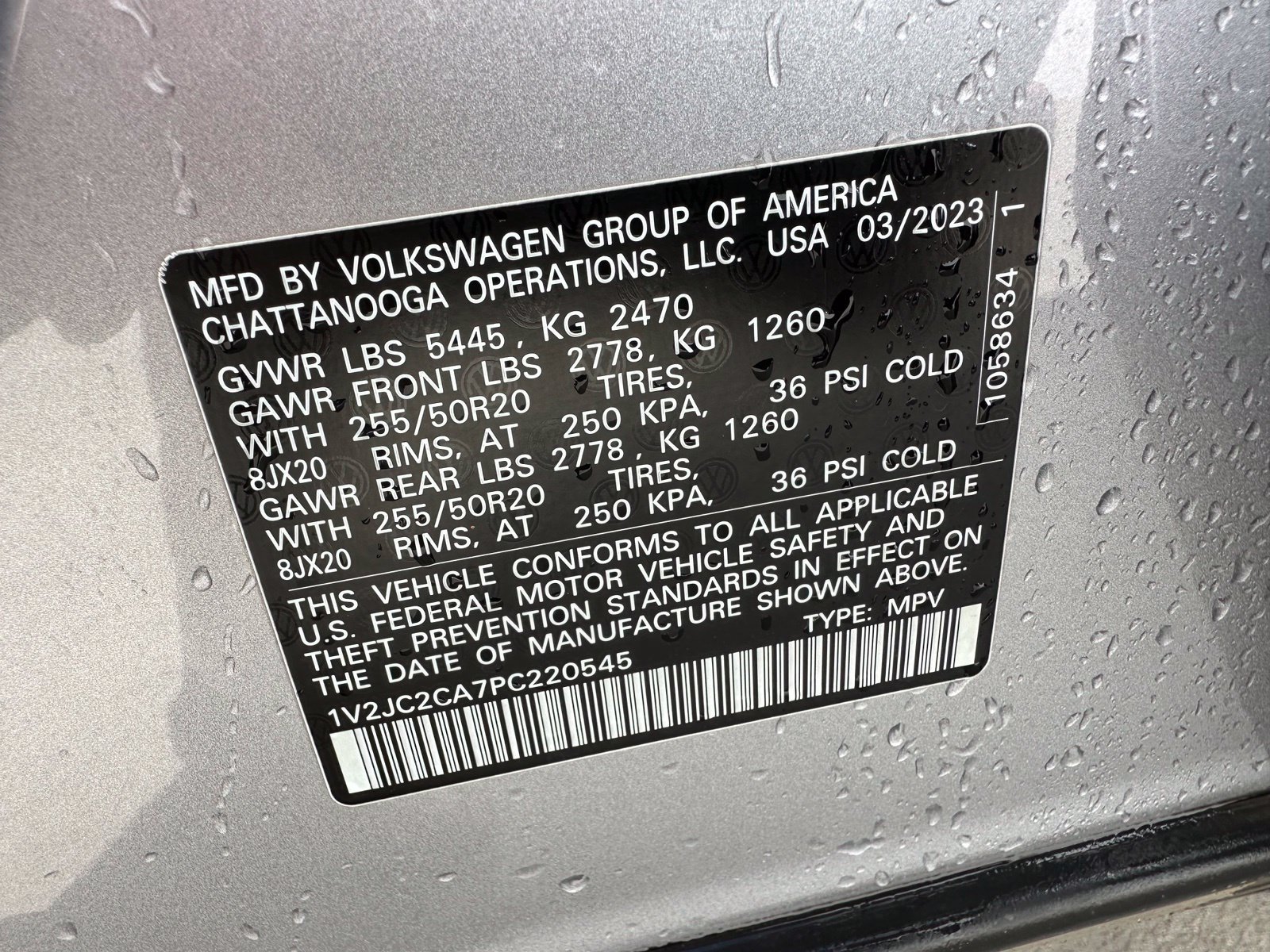 Used 2023 Volkswagen Atlas Cross Sport SE w/ Panoramic Sunroof Package FWD image 18