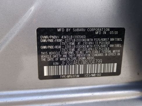 Used 2021 Subaru Crosstrek 2.0i Premium w/ Moonroof Package image 34