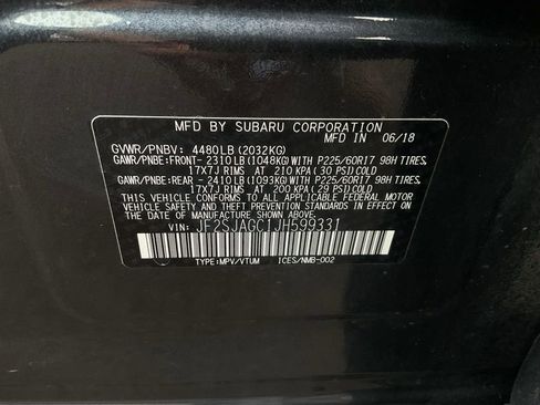 Used 2018 Subaru Forester 2.5i Premium image 39