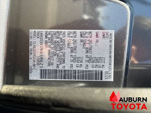 Used 2023 Nissan Frontier PRO-4X w/ Technology Package AWD/4WD image 27