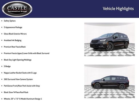 New 2026 Chrysler Pacifica Limited w/ S Appearance Package AWD/4WD image 3