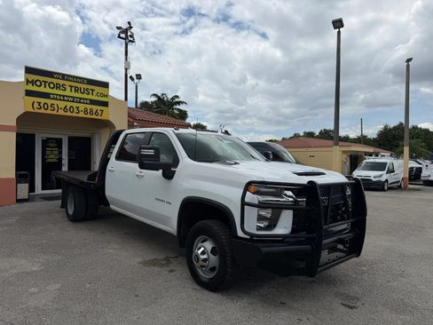 Used 2021 Chevrolet Silverado 3500 4x4 Crew Cab LT DRW image 7