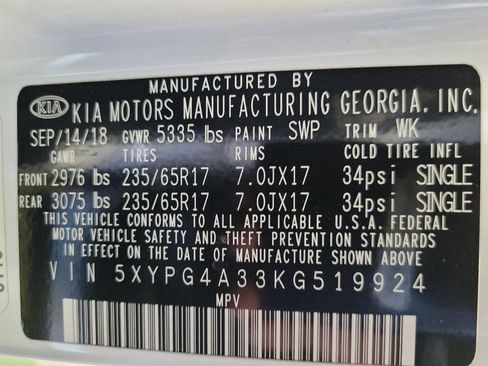 Used 2019 Kia Sorento FWD image 33