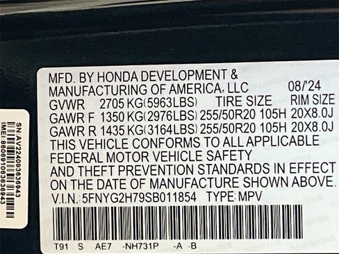 Used 2025 Honda Pilot Touring image 35