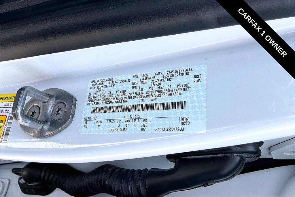 Used 2022 Ford Escape SE AWD/4WD image 18