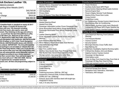 Used 2017 Buick Enclave Leather image 49