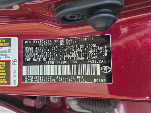 Used 2016 Toyota Camry LE FWD image 24