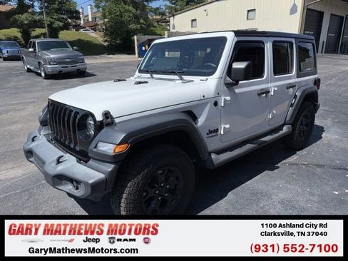 Used 2020 Jeep Wrangler Unlimited Sport AWD/4WD image 1