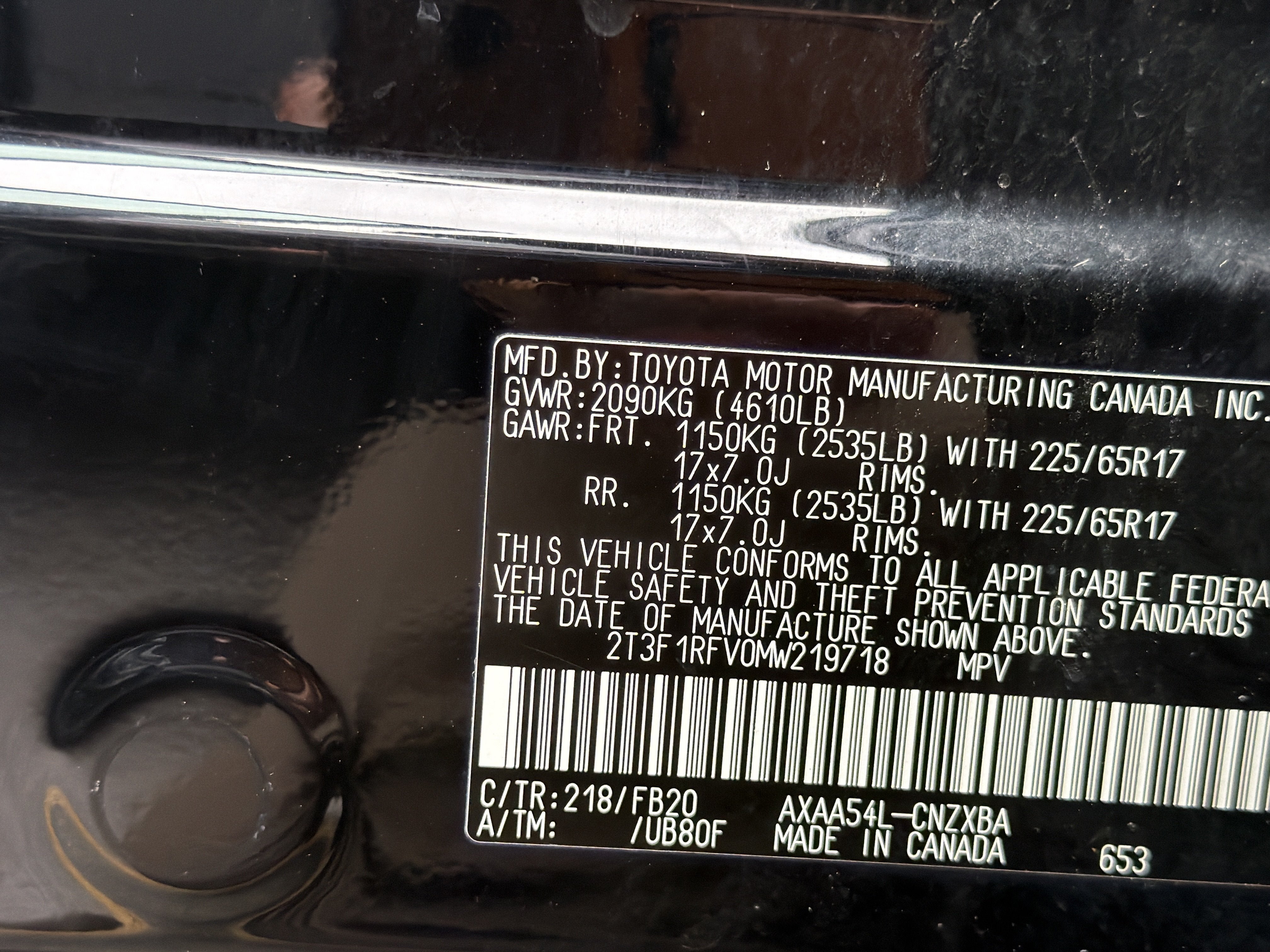 Certified 2021 Toyota RAV4 LE AWD/4WD image 23