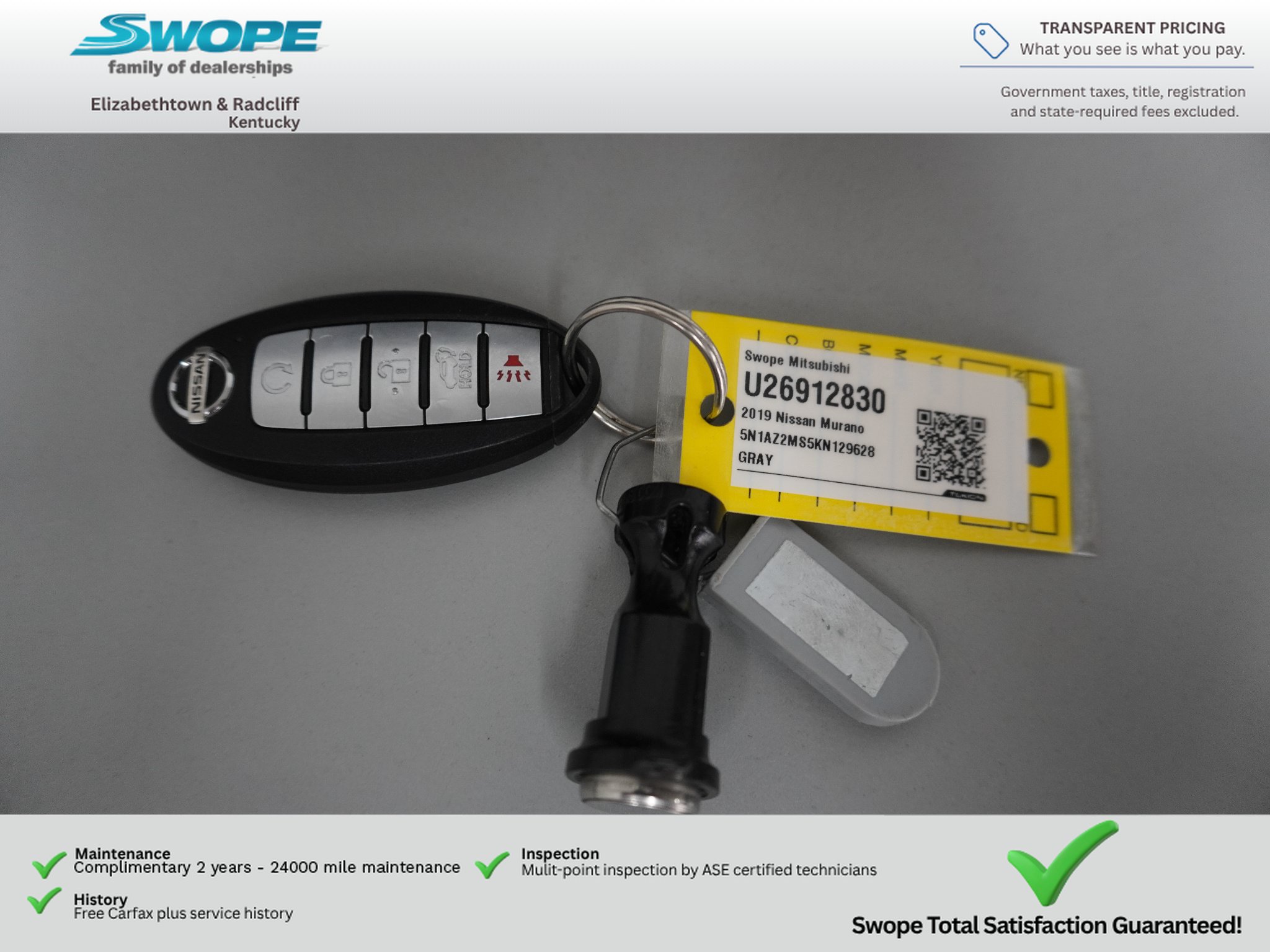 Used 2019 Nissan Murano SL w/ SL Technology Package AWD/4WD image 30