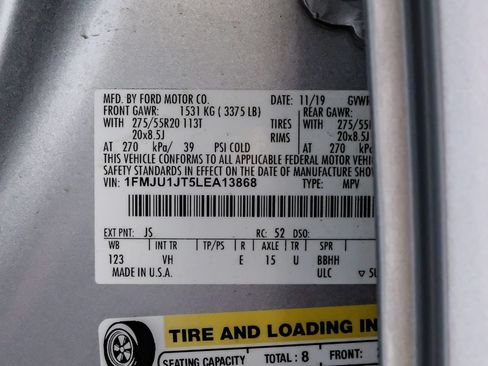 Used 2020 Ford Expedition XLT w/ Equipment Group 202A AWD/4WD image 65