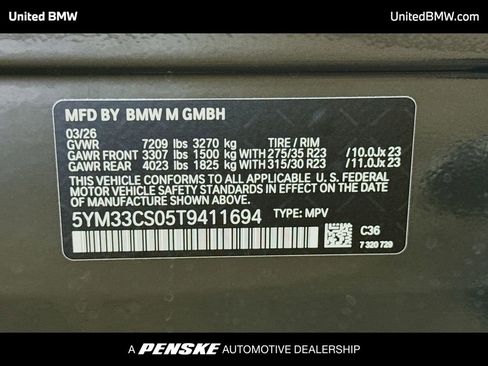 New 2026 BMW XM Label Red AWD/4WD image 14