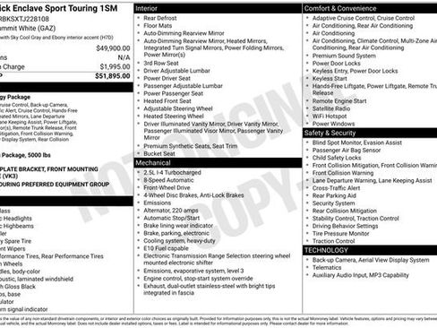 Used 2026 Buick Enclave Sport Touring FWD image 7