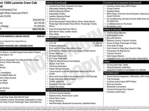 Used 2017 RAM 1500 Laramie AWD/4WD image 6