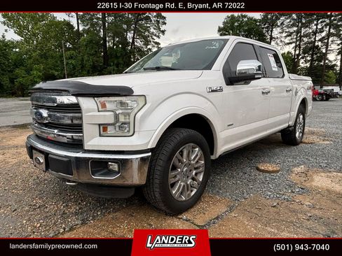 Used 2015 Ford F150 Lariat w/ Equipment Group 502A Luxury AWD/4WD image 1