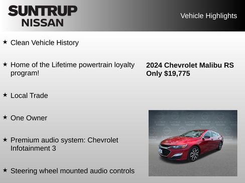 Used 2024 Chevrolet Malibu RS FWD image 8