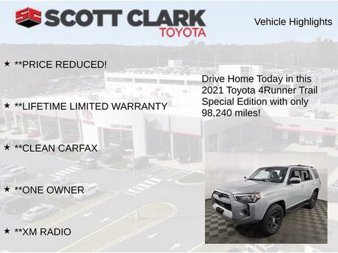 Used 2021 Toyota 4Runner Trail Special Edition AWD/4WD image 12