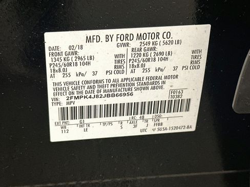 Used 2018 Ford Edge SEL w/ Equipment Group 201A AWD/4WD image 12