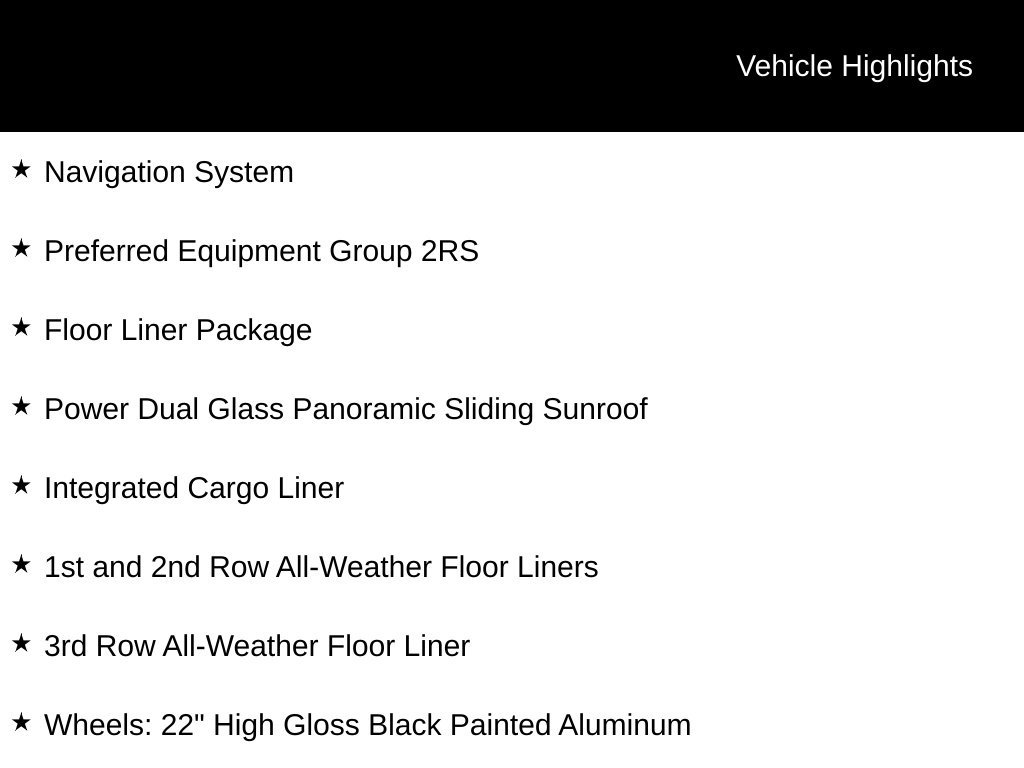 New 2027 Chevrolet Traverse RS w/ LPO, Floor Liner Package AWD/4WD image 3