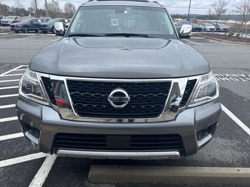 Used 2017 Nissan Armada Platinum w/ Captain Seat Package image 2