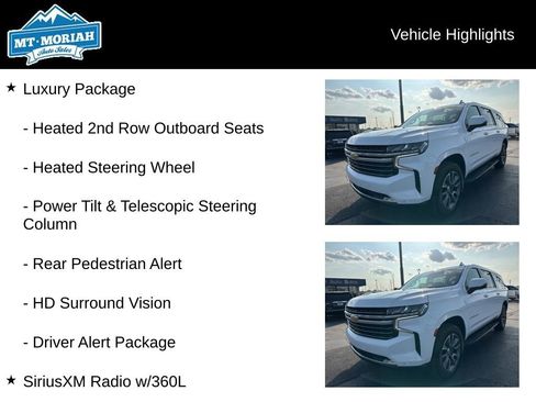 Used 2022 Chevrolet Suburban LT w/ Luxury Package RWD image 17