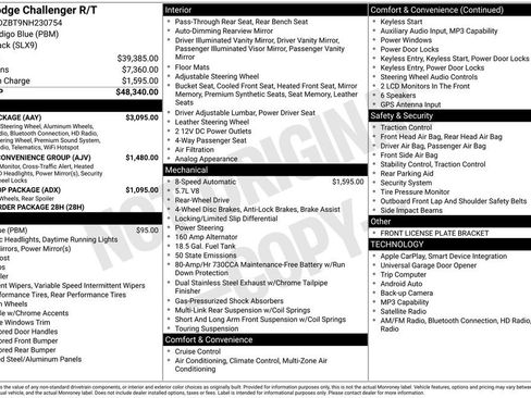 Used 2022 Dodge Challenger R/T w/ Plus Package RWD image 37