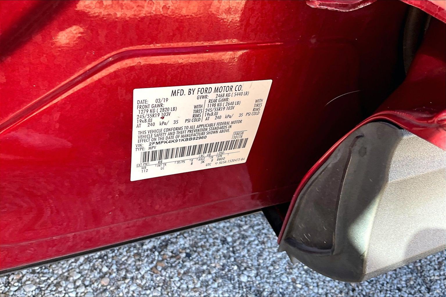Used 2019 Ford Edge Titanium w/ Cold Weather Package AWD/4WD image 5