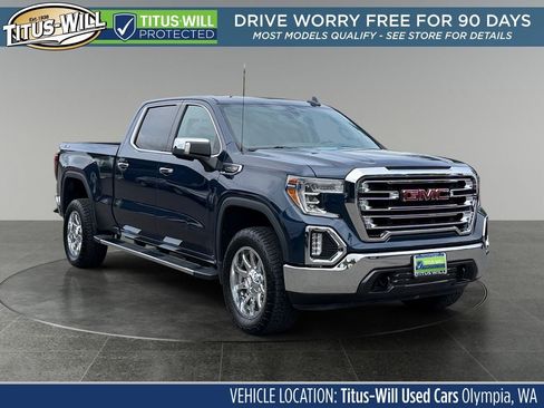 Used 2019 GMC Sierra 1500 SLT w/ SLT Premium Package AWD/4WD image 1