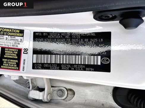 Used 2024 Lexus ES 350 w/ Technology Package FWD image 34