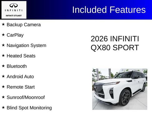 Certified 2026 INFINITI QX80 4WD w/ Sport Exterior Package image 3