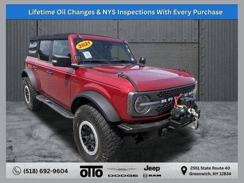 Used 2021 Ford Bronco Badlands AWD/4WD image 1