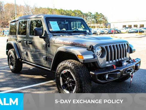 Used 2021 Jeep Wrangler Unlimited Rubicon w/ Uconnect 4C Nav & Sound Group image 4