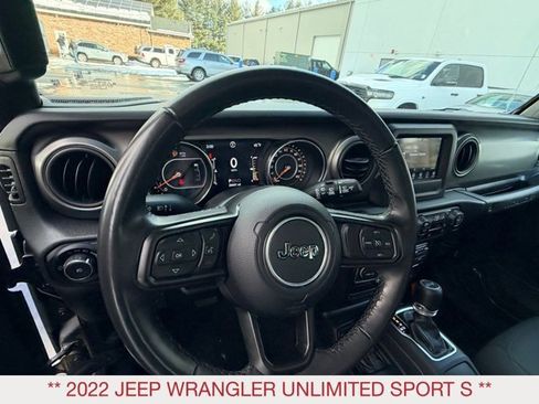 Certified 2022 Jeep Wrangler Unlimited Sport image 19