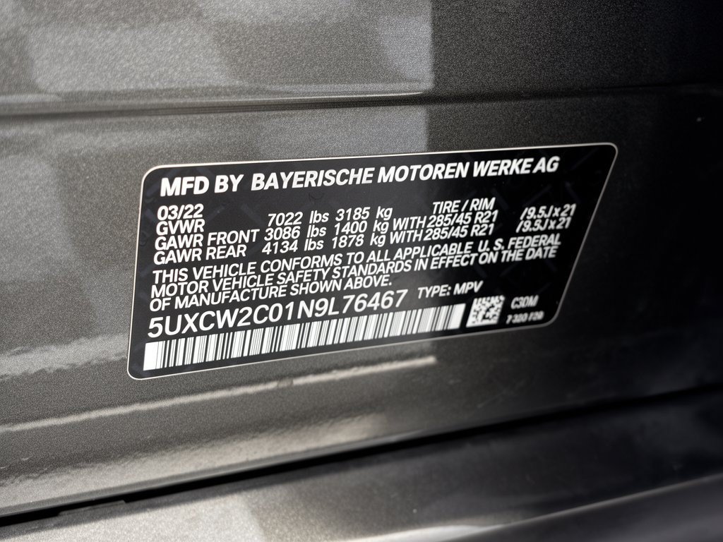 Used 2022 BMW X7 xDrive40i w/ Executive Package AWD/4WD image 32