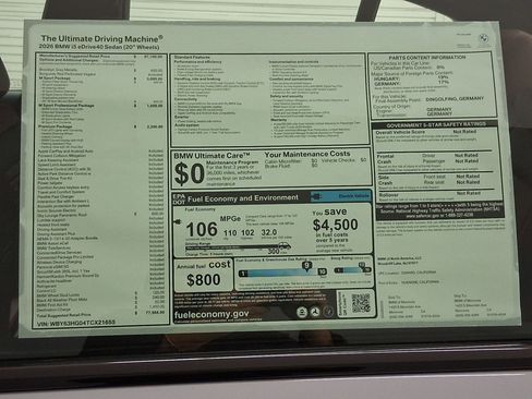 New 2026 BMW i5 eDrive40 w/ M Sport Package image 33