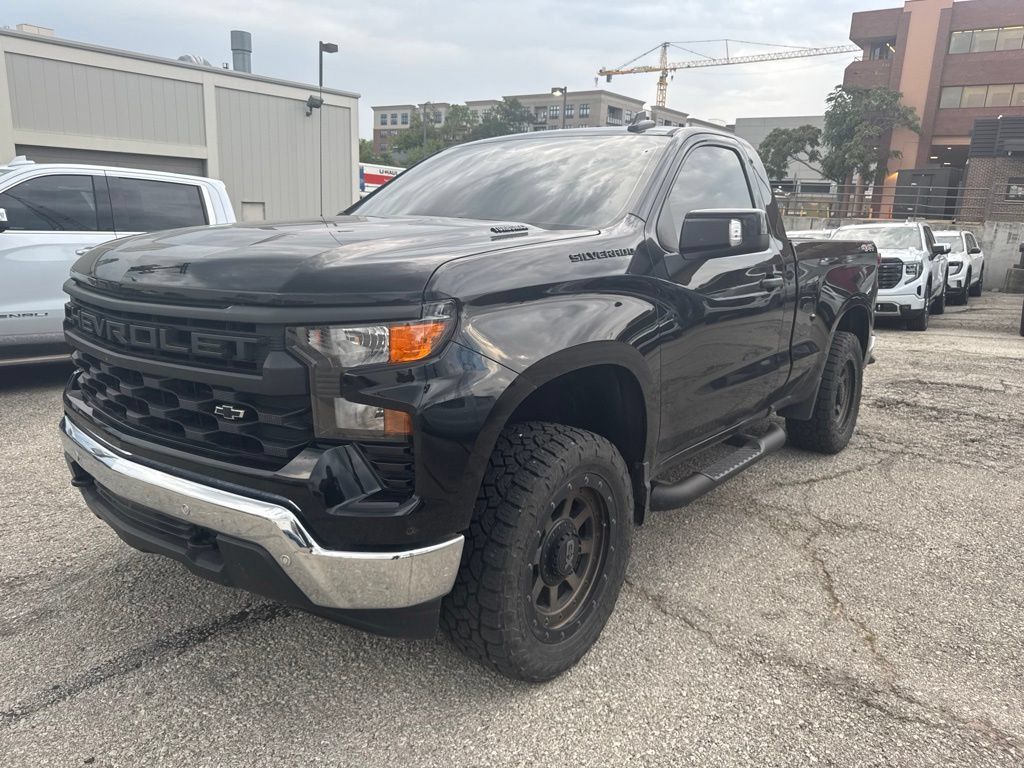 Used 2025 Chevrolet Silverado 1500 W/T w/ WT Safety Package AWD/4WD image 2